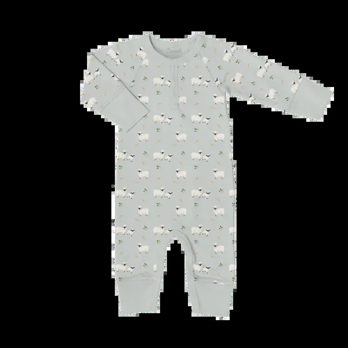 COCCOLI Modal Unionsuit – Sheep on Mercury