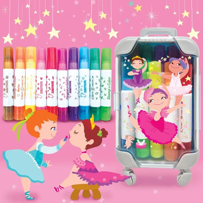Color Pop: Stamp N Color Markers – Pretty Ballerinas