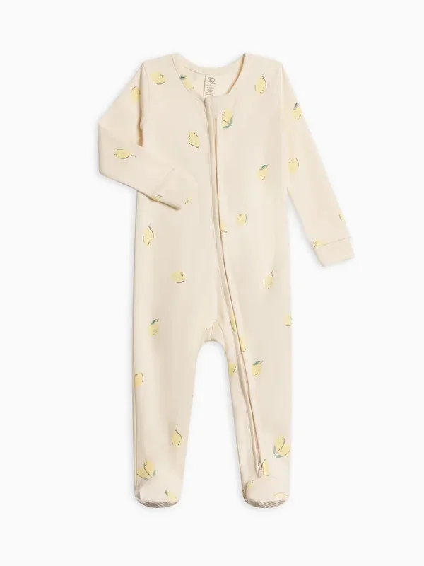 Colored Organics Peton Footed Sleeper