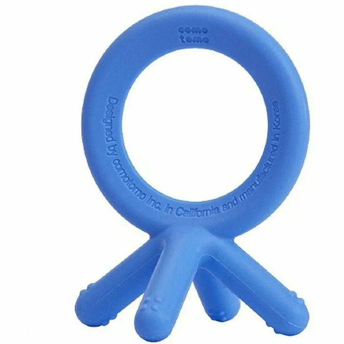 Comotomo Silicone Teether – Blue