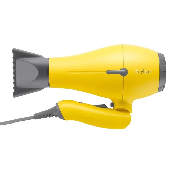 Compact Travel Hair Dryer – Yellow