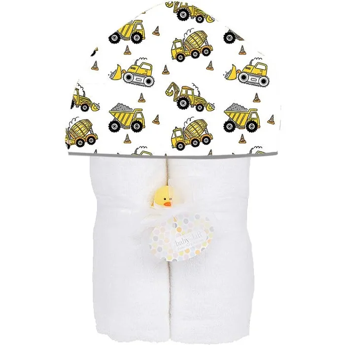 Construction Deluxe Hooded Towel