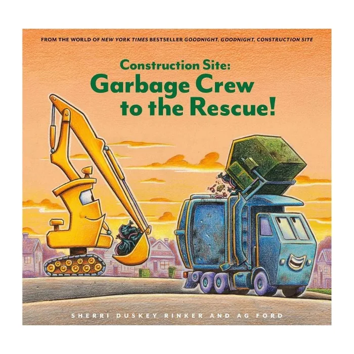 Construction Site: Garbage Crew to the Rescue! Board Book