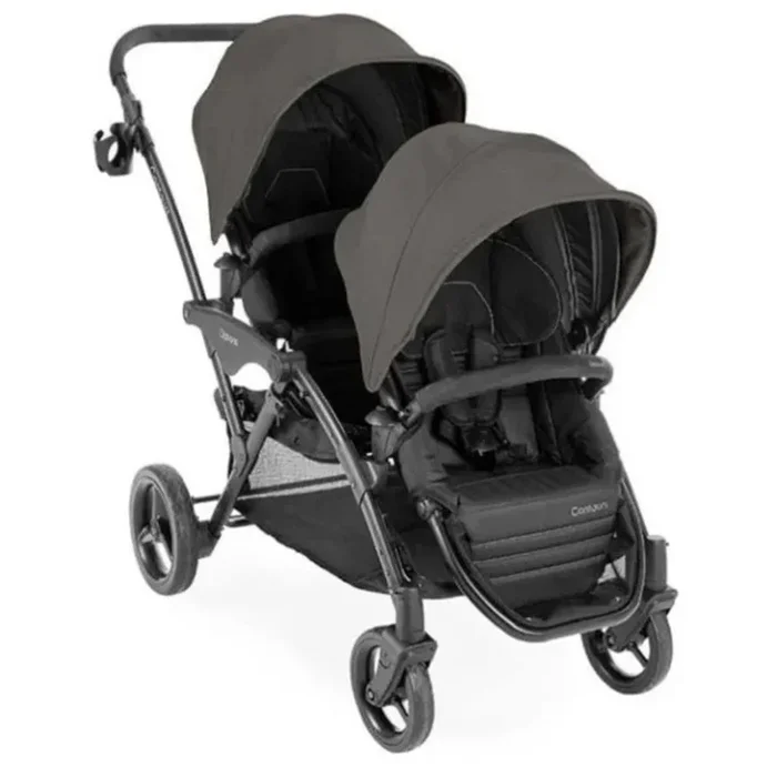 Contours OPEN BOX Options V2 Double Stroller – Greige