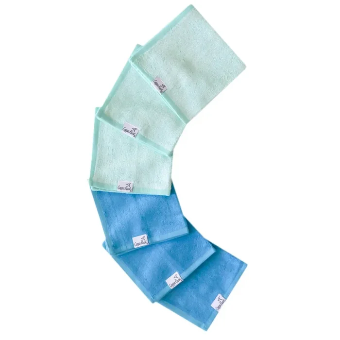 Copper Pearl 6 Ultra Soft Washcloths | Finn