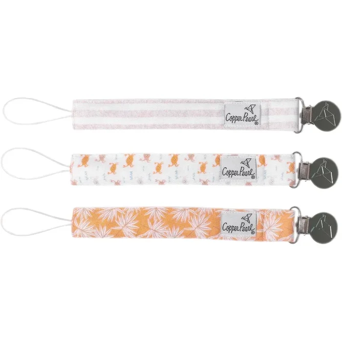 Copper Pearl Binky Clips | Tide