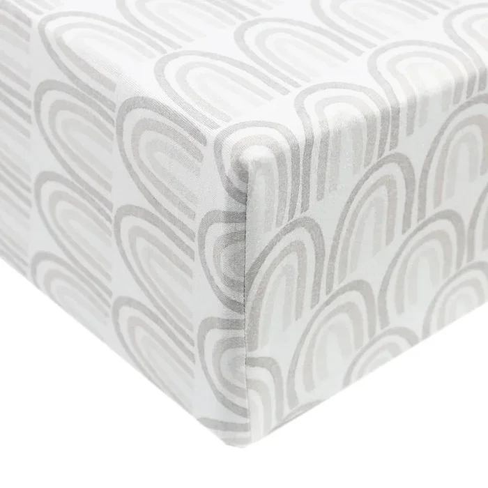Copper Pearl Fitted Crib Sheet | Bliss