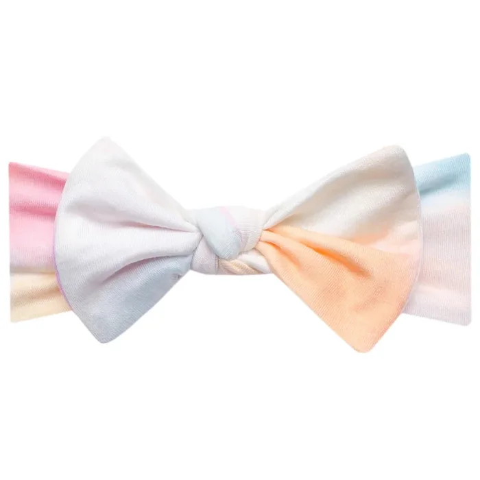 Copper Pearl Knit Headband Bow | Nova
