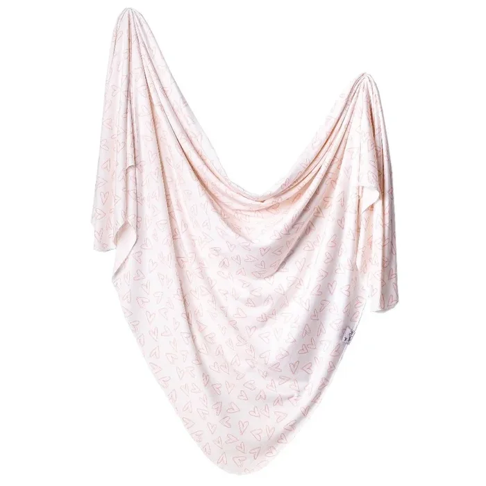 Copper Pearl Knit Swaddle Blanket – Lola