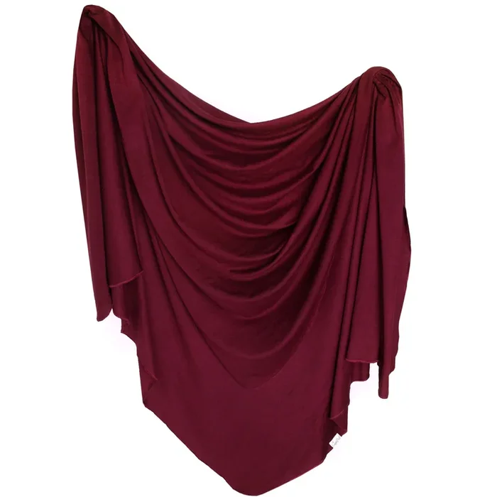 Copper Pearl Knit Swaddle Blanket – Ruby