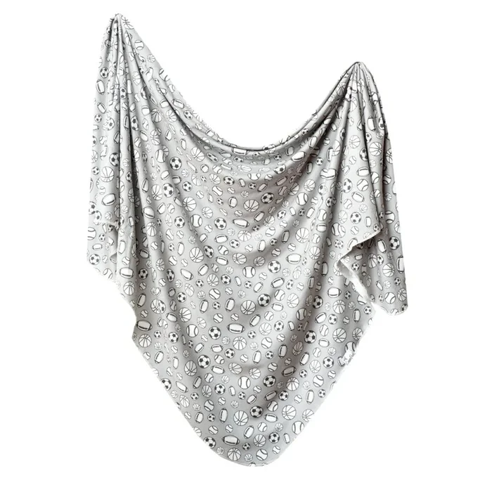 Copper Pearl Knit Swaddle Blanket | Champ