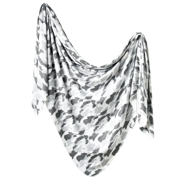Copper Pearl Knit Swaddle Blanket | Gunnar