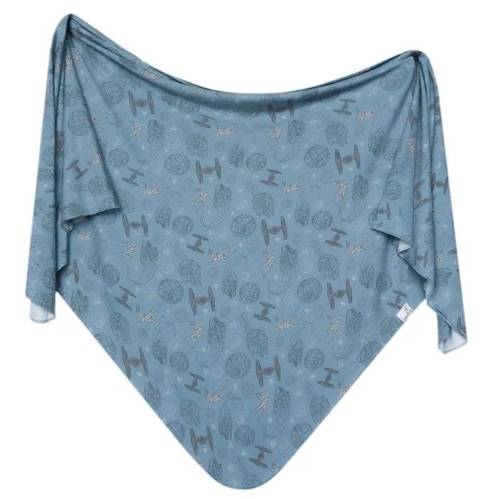 Copper Pearl Knit Swaddle Blanket | Star Wars Starships