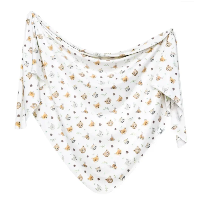 Copper Pearl Knit Swaddle Blanket | Wilder