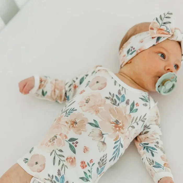 Copper Pearl Long Sleeve Bodysuit | Autumn