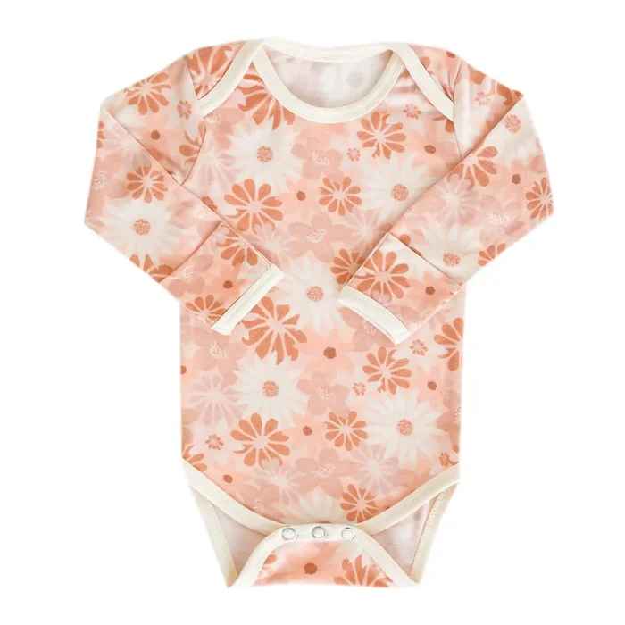 Copper Pearl Long Sleeve Bodysuit | Penny