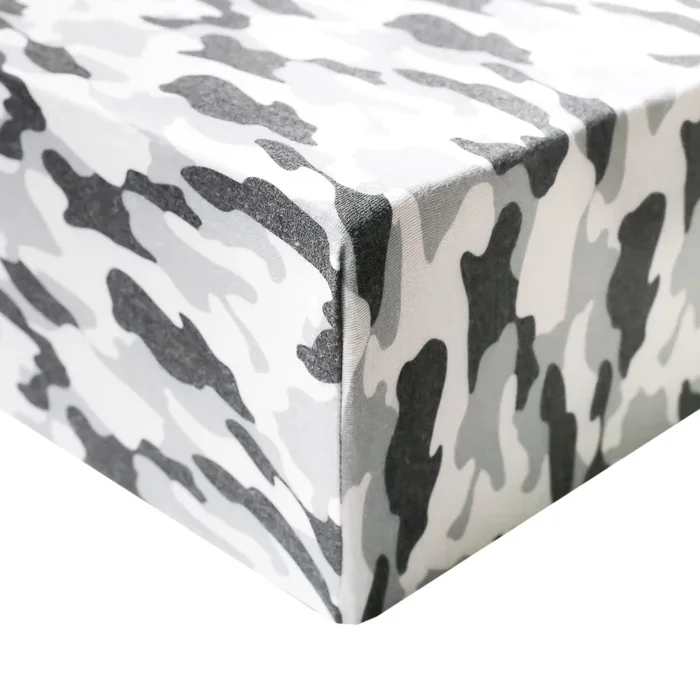 Copper Pearl Premium Knit Fitted Crib Sheet | Gunnar