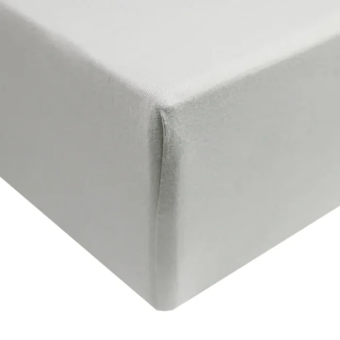 Copper Pearl Premium Knit Fitted Crib Sheet | Stone