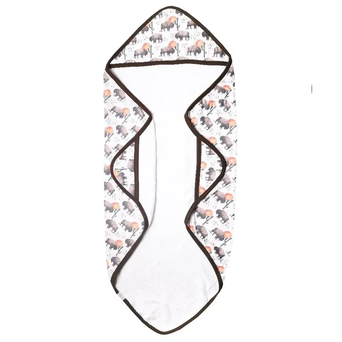 Copper Pearl Premium Knit Hooded Towel | Bison