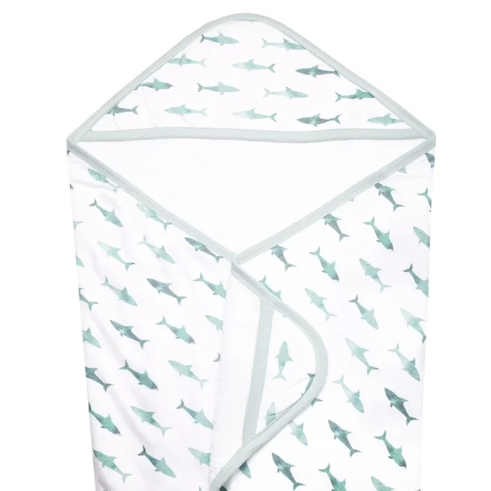 Copper Pearl Premium Knit Hooded Towel in Pacific
