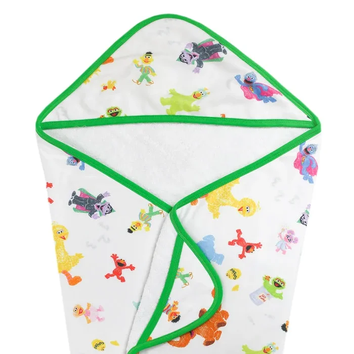 Copper Pearl Premium Knit Hooded Towel | Sesame Friends