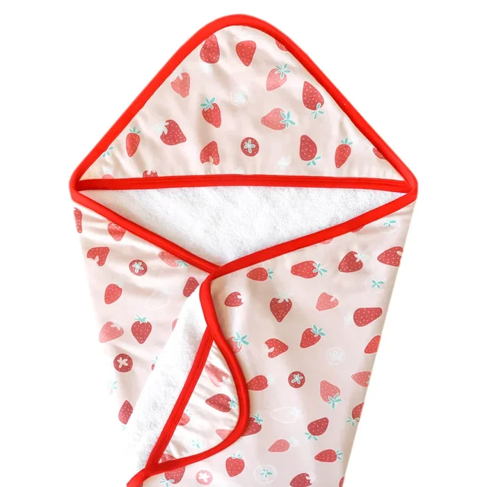 Copper Pearl Premium Knit Hooded Towel | Strawberry