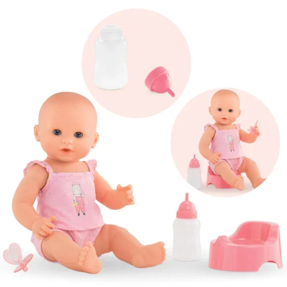Corolle Emma 14″ Drink and Wet Bath Doll