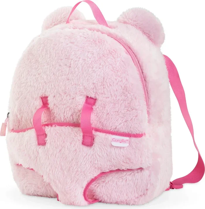 Corolle Plush Baby Doll Backpack Carrier