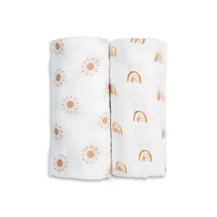 Cotton Swaddles – 2 Pack