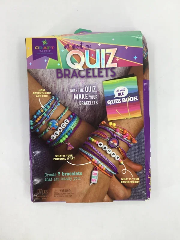 Craft Tastic All About Me Quiz Bracelets
