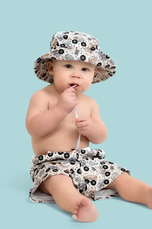 Crash Hard Boy’s Dream Swim Trunks