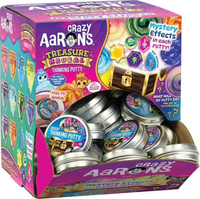 Crazy Aarons Thinking Putty | Treasure Reveal Mini