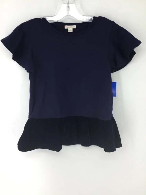 Crewcuts Child Size 8 Navy Shirt – girls