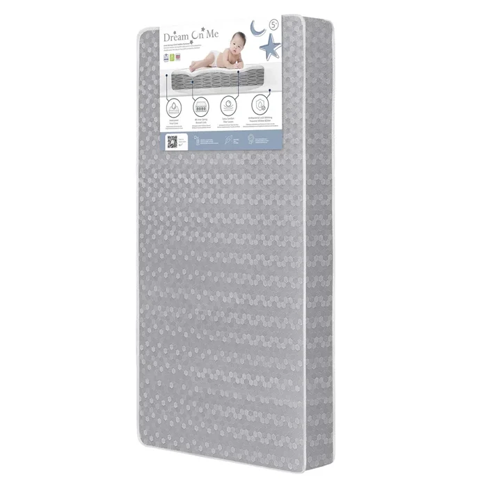Crib & Toddler Bed Mattress – Gray