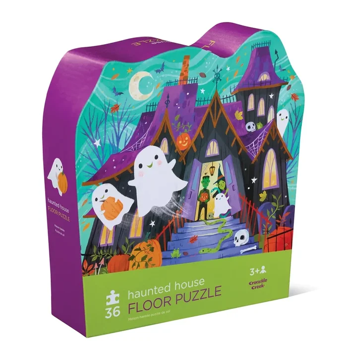 Crocodile Creek 36 Piece Floor Puzzle | Haunted House