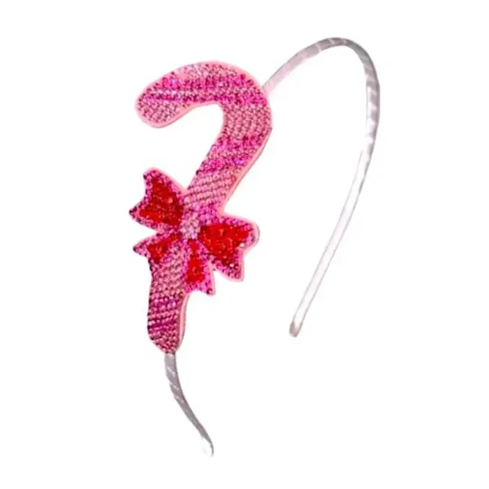 Crystal Headband | Candy Cane