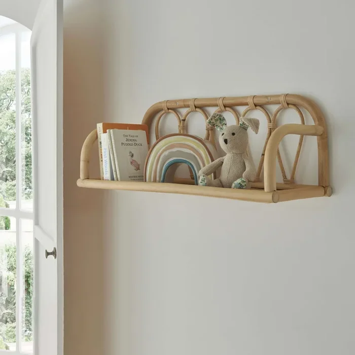 Cuddleco Aria Shelf – Rattan