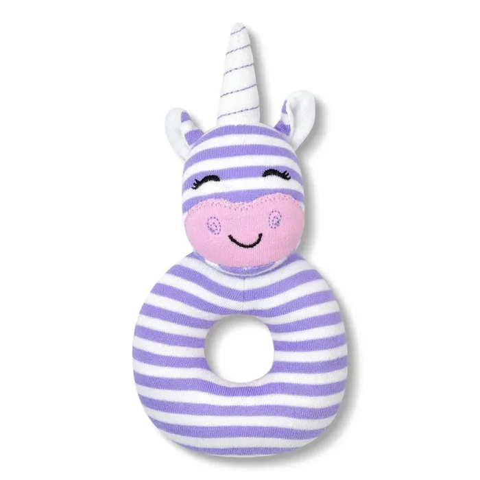 Cupcake The Unicorn – Teething Rattle