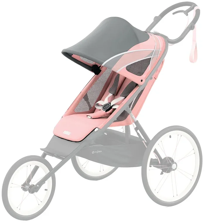 Cybex AVI Jogging Stroller Seat Pack – Silver Pink
