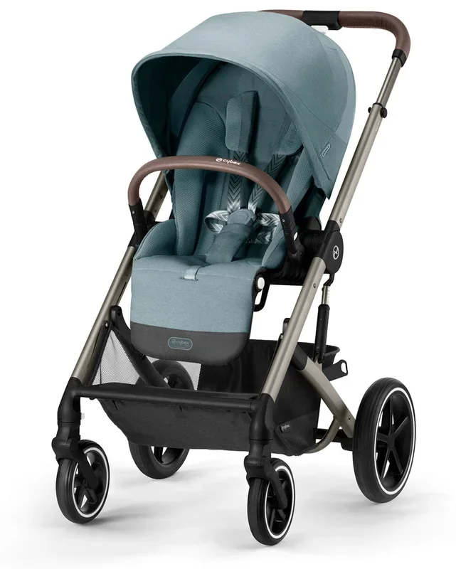 Cybex Balios S Lux 2 Stroller – Taupe Frame / Sky Blue