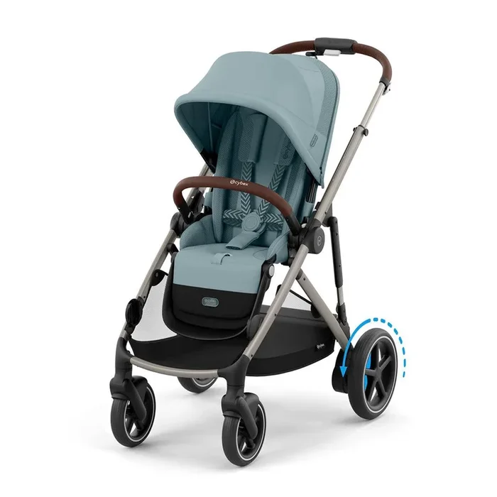 CYBEX e-Gazelle S Pushchair – Stormy Blue