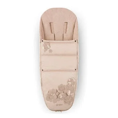 CYBEX Footmuff – Simply Flowers – Nude beige
