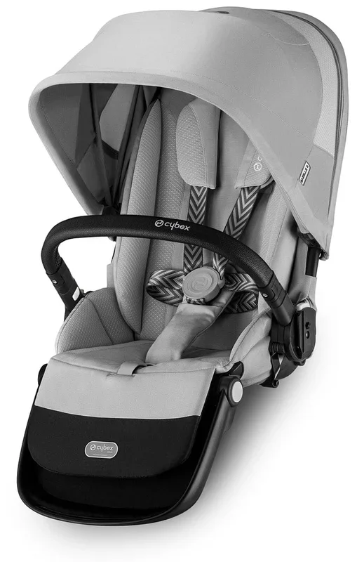 Cybex Gazelle S Second Seat – Silver Frame / Stone Grey