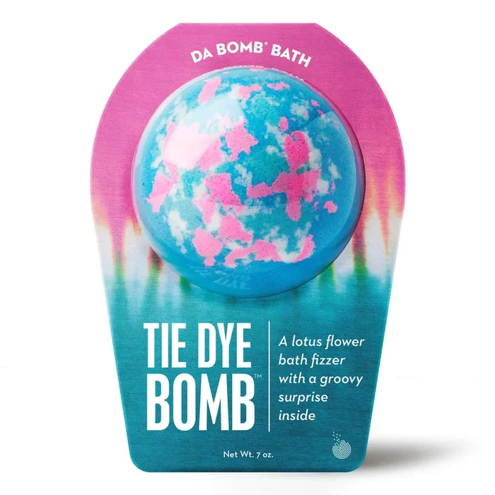 Da Bomb Tie Dye Blue Bath Bomb