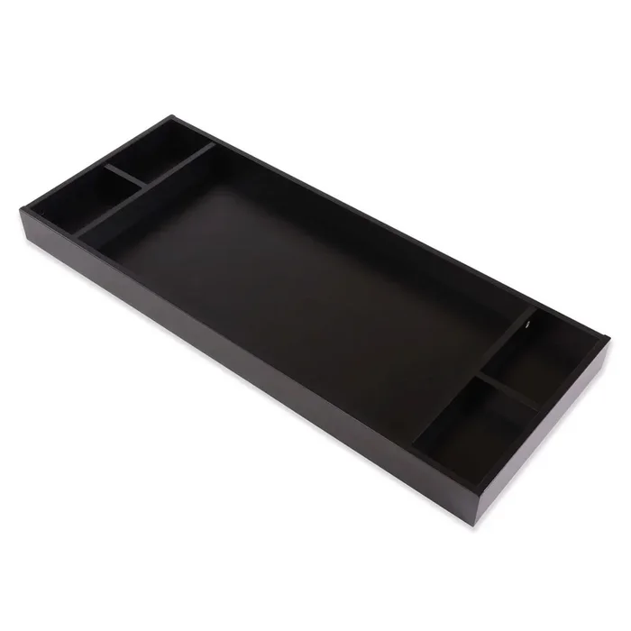 Dadada 48″ Bandeja de troca pintada em preto