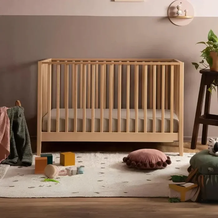 Dadada – Lala 3-in-1 Convertible Crib – Natural