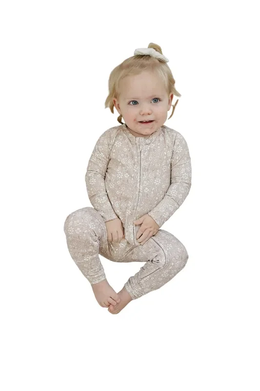 Dainty Ditsy Bamboo Crib Sheet
