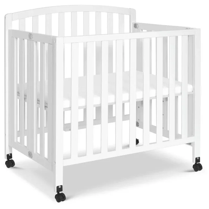DaVinci Dylan Folding Portable 3-in-1 Mini Crib and Twin Bed