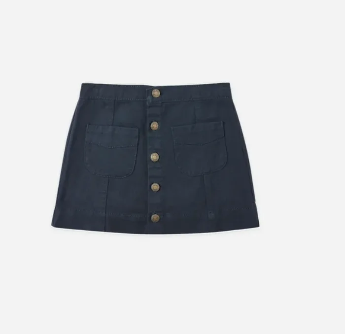 Denver Mini Skirt | Indigo Denim