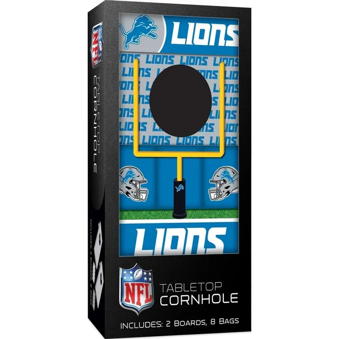 Detroit Lions Tabletop Cornhole